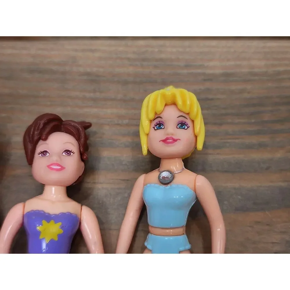 Polly Pocket Doll Lot Of 4